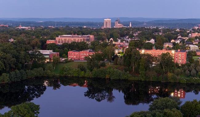 Springfield Campus - Morning drone